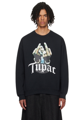WACKO MARIA Black 'Tupac' Sweatshirt