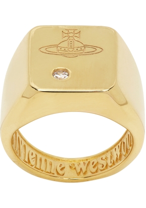 Vivienne Westwood Gold Carlo Ring
