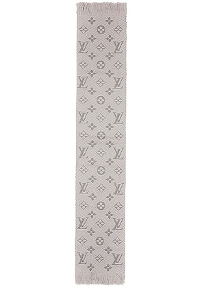 louis vuitton Louis Vuitton Logomania Scarf in Grey - Grey. Size all.