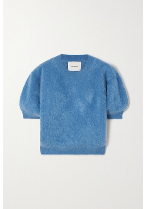 LISA YANG - Juniper Brushed Cashmere Sweater - Blue - 0,1,2