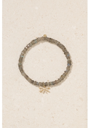 Sydney Evan - 14-karat Gold, Labradorite And Diamond Bracelet - One size