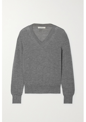The Row - Essentials Stockwell Cashmere Sweater - Gray - x small,small,medium,large,x large