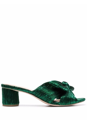 Loeffler Randall Emilia bow-strap sandals - Green
