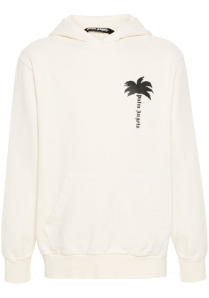 Palm Angels The Palm cotton hoodie - Neutrals