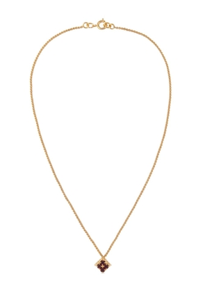 Susan Caplan Vintage 1980s Swarovski crystal-embellished necklace - Gold