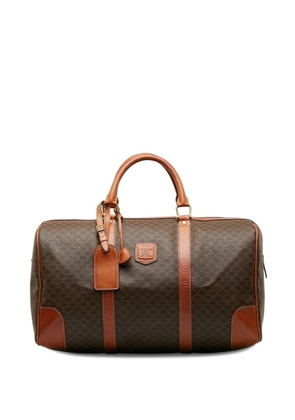 Céline Pre-Owned Macadam travel bag - Brown