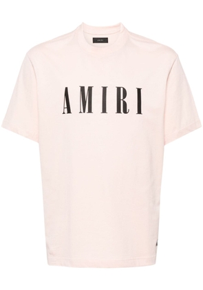 AMIRI logo-print cotton T-shirt - Pink