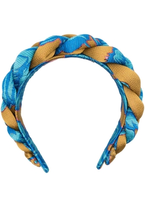 La DoubleJ Rapunzel braided headband - Blue