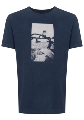 Osklen Vintage Kite Collage cotton T-shirt - Blue