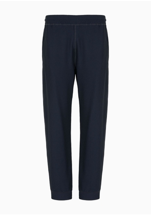 OFFICIAL STORE Stretch Jersey Flat-front Trousers