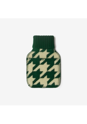 Burberry Houndstooth Wool Hot Water Bottle