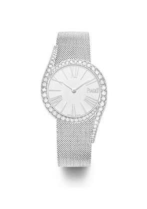 Piaget White Gold And Diamond Limelight Gala Watch 34Mm