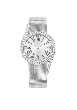 Piaget White Gold And Diamond Limelight Gala Watch 32Mm