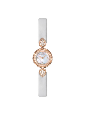 Boucheron Rose Gold And Diamond Serpent Bohème Watch 18Mm