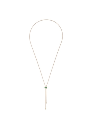 Piaget Rose Gold, Diamond And Emerald Possession Pendant Necklace