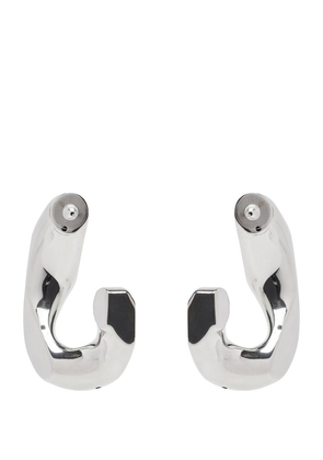 Alexander Mcqueen Oversized Chain Hoop Earrings