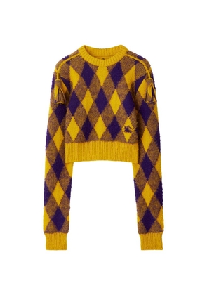 Burberry Wool Argyle Ekd Sweater