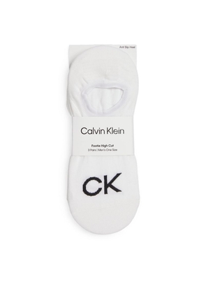 Calvin Klein Logo Invisible Socks (Pack Of 3)