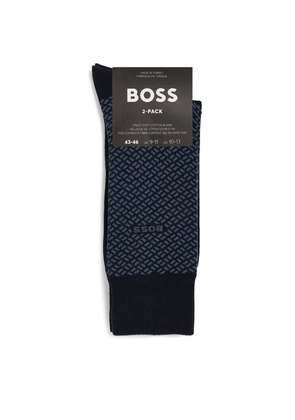 Boss Mini Cube Socks (Pack Of 2)