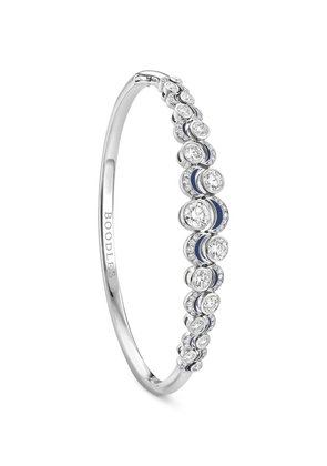 Boodles Platinum And Diamond Over The Moon Bangle