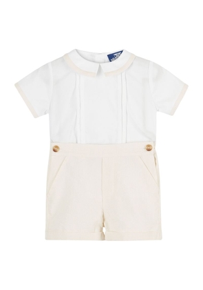 Trotters Rupert Shirt And Shorts Set (2-7 Years)