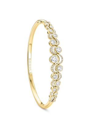 Boodles Yellow Gold And Diamond Over The Moon Bangle
