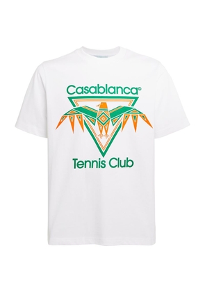 Casablanca Cotton Logo Print T-Shirt