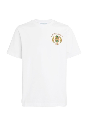 Casablanca Cotton Graphic Print T-Shirt