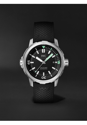 IWC Schaffhausen - Aquatimer Automatic 42mm Stainless Steel and Rubber Watch, Ref. No. IW328802 - Men - Black
