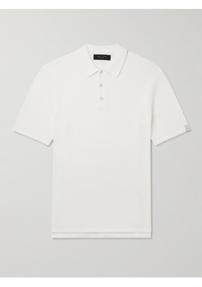 Rag & Bone - Cotton-Blend Polo Shirt - Men - Neutrals - XS