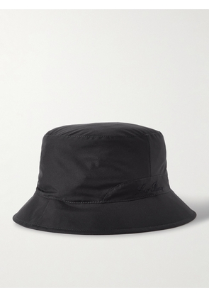 Loro Piana - Logo-Embroidered Storm System® Shell Bucket Hat - Men - Black - M