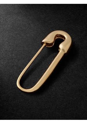 Anita Ko - Safety Pin Gold Single Earring - Men - Gold