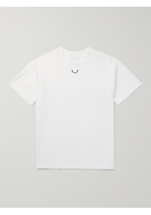 READYMADE - Embroidered Printed Cotton-Jersey T-Shirt - Men - White - S