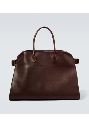 The Row Soft Margaux 17 leather tote bag