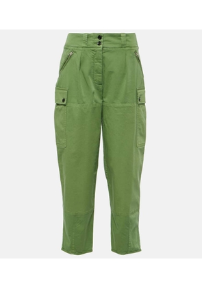 Tom Ford Low-rise cotton twill cargo pants
