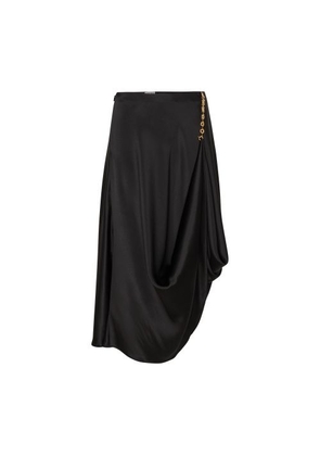 Skirt with chain detail