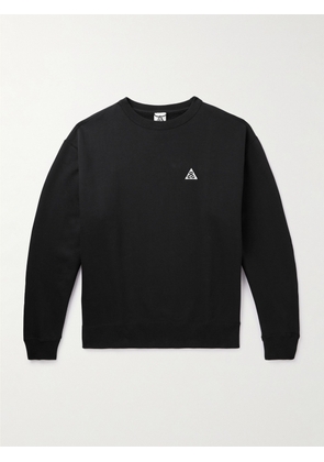 Nike - ACG Logo-Embroidered Therma-FIT Sweatshirt - Men - Black - S