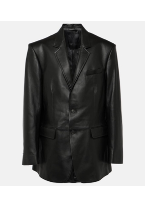 Wardrobe.NYC Oversized leather blazer