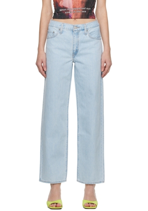 Levi's Blue 80's Mom Jeans