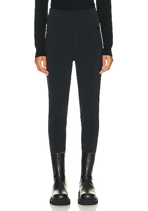 Perfect Moment Aurora Skinny Race Pant in Black - Black. Size M (also in S, XS).
