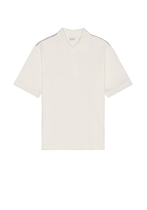 Burberry Basic Polo in Chalk - Cream. Size L (also in S, XL/1X).