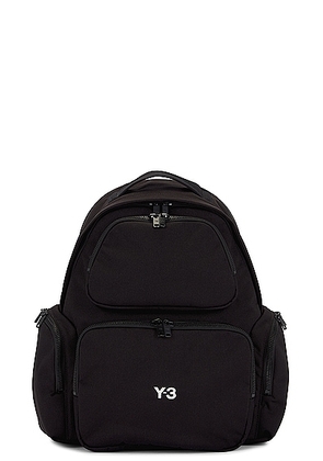 Y-3 Yohji Yamamoto Backpack in Black - Black. Size all.