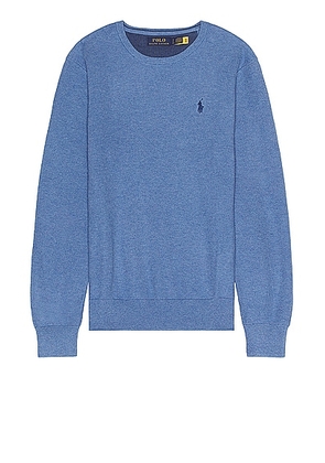 Polo Ralph Lauren Long Sleeve Sweater in Blue Stone Heather - Blue. Size L (also in S, XL/1X).