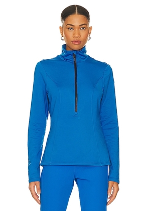 Goldbergh Serena Ski Pully in Blue. Size S, XS.