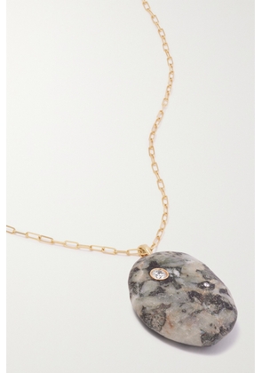CVC Stones - Nuit 18-karat Gold, Stone And Diamond Necklace - One size
