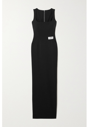 Dolce & Gabbana - Stretch-crepe Maxi Dress - Black - IT36,IT38,IT40,IT42,IT44,IT46,IT48