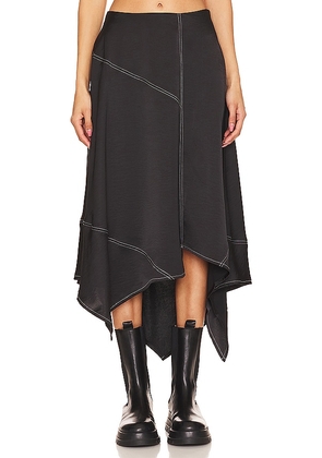 ALLSAINTS Agnes Skirt in Black. Size 10, 4, 6, 8.