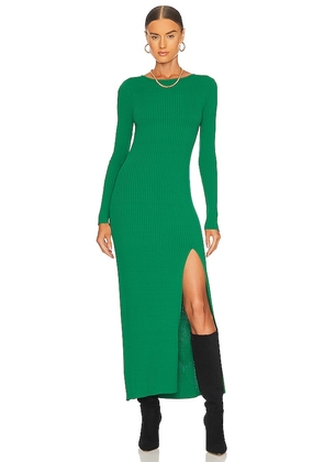 Line & Dot Jules Dress in Green. Size L, S.