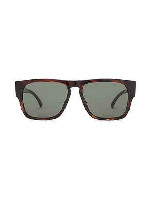 Le Specs Transmission Sunglasses in Brown.