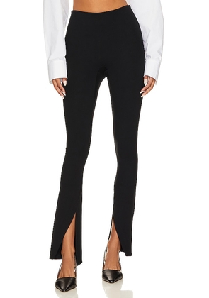SPANX Perfect Front Slit Legging in Black. Size M, S, XL/1X, XS.